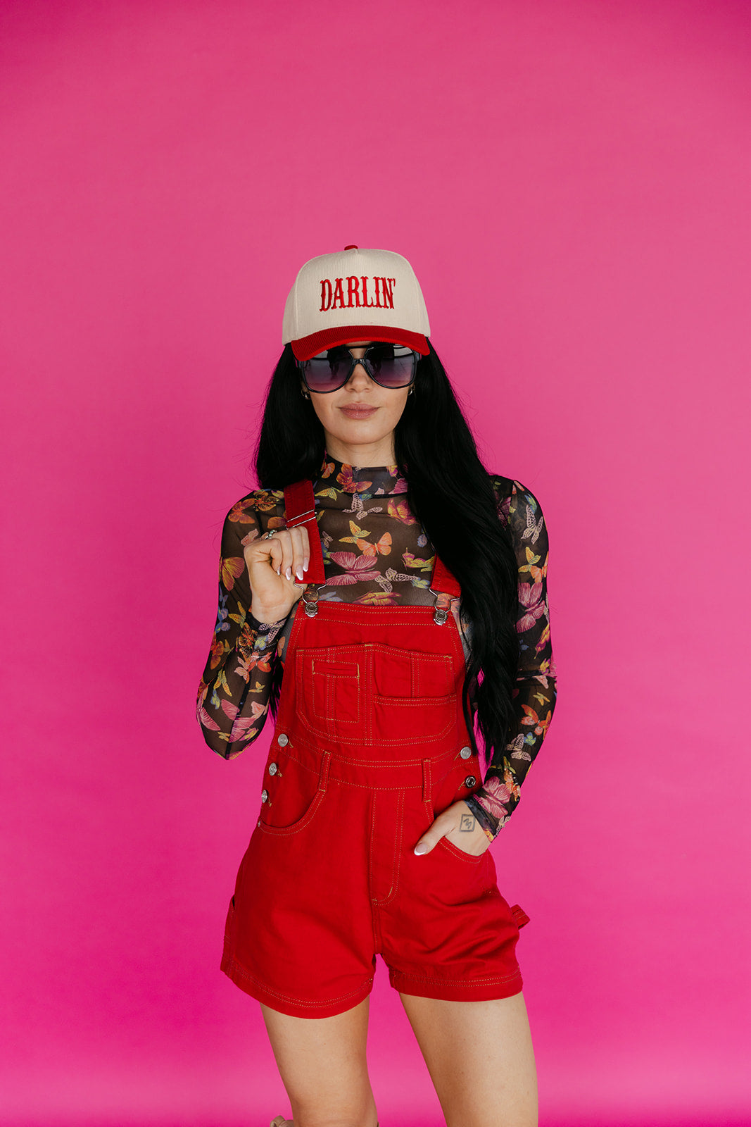 SALE The Monarch Mesh Top