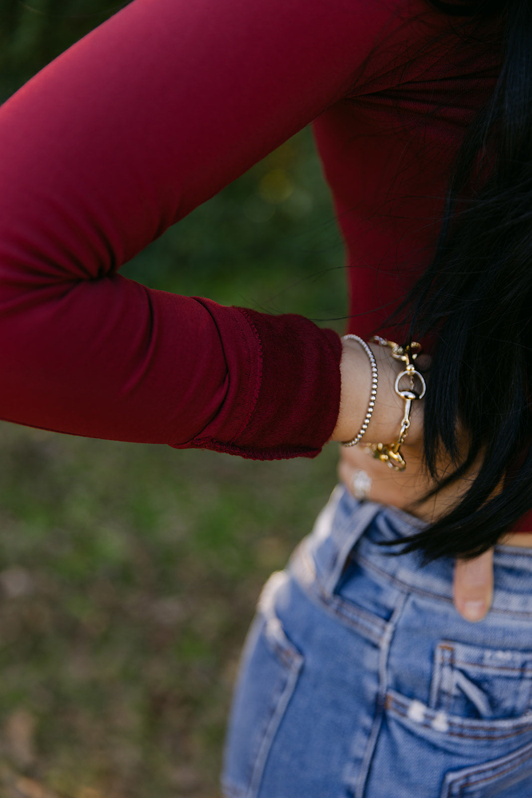 The Bianca Fur Lined Top