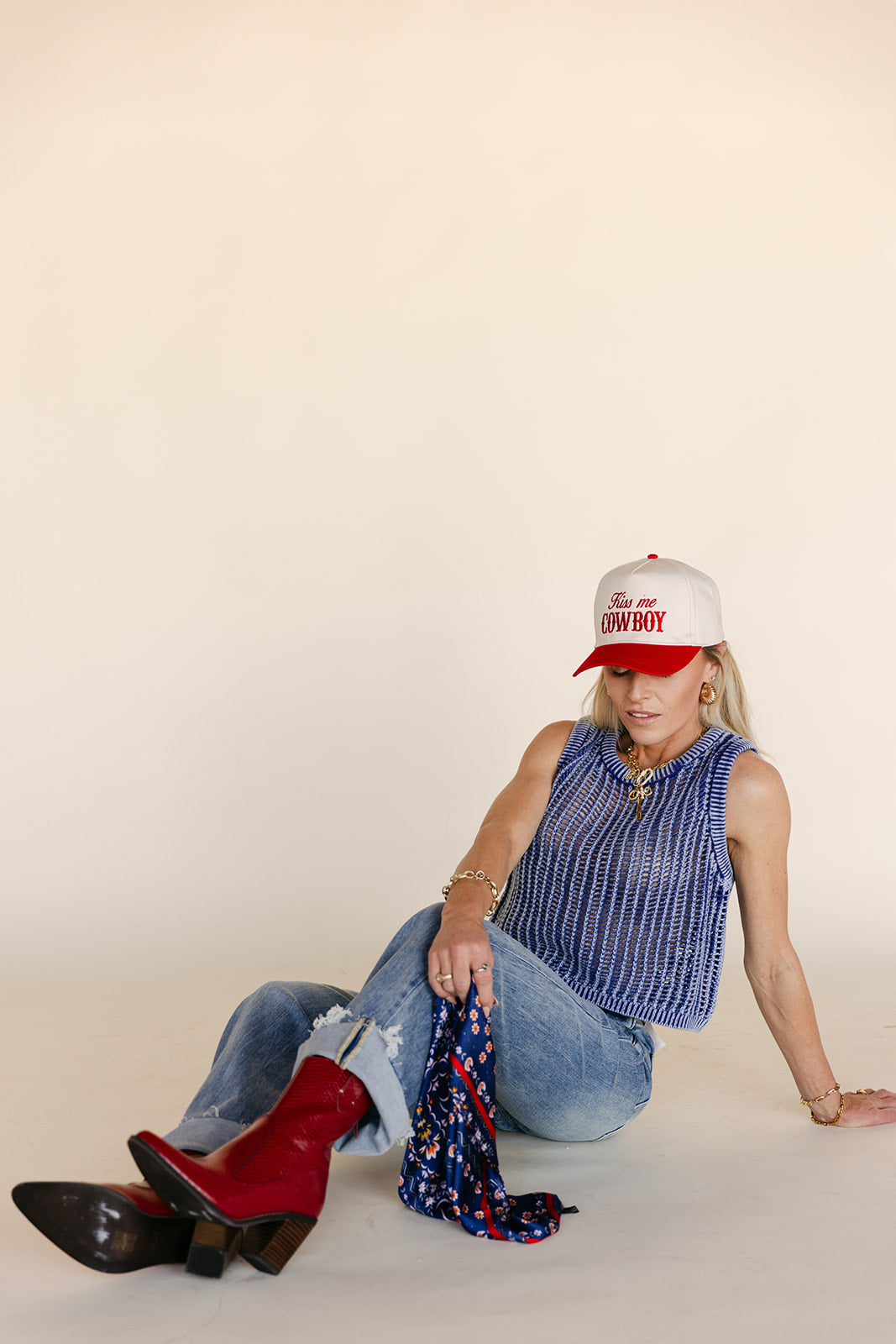 SALE The Aces Red Bootie