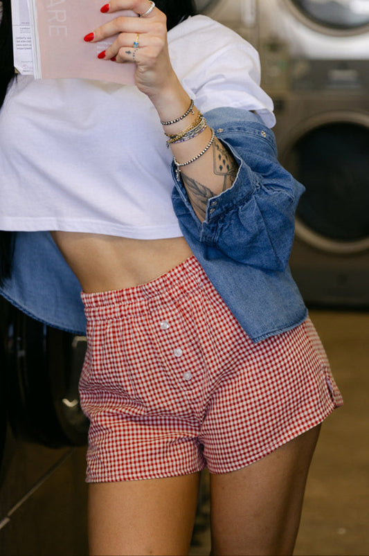 The Arlo Short in Red