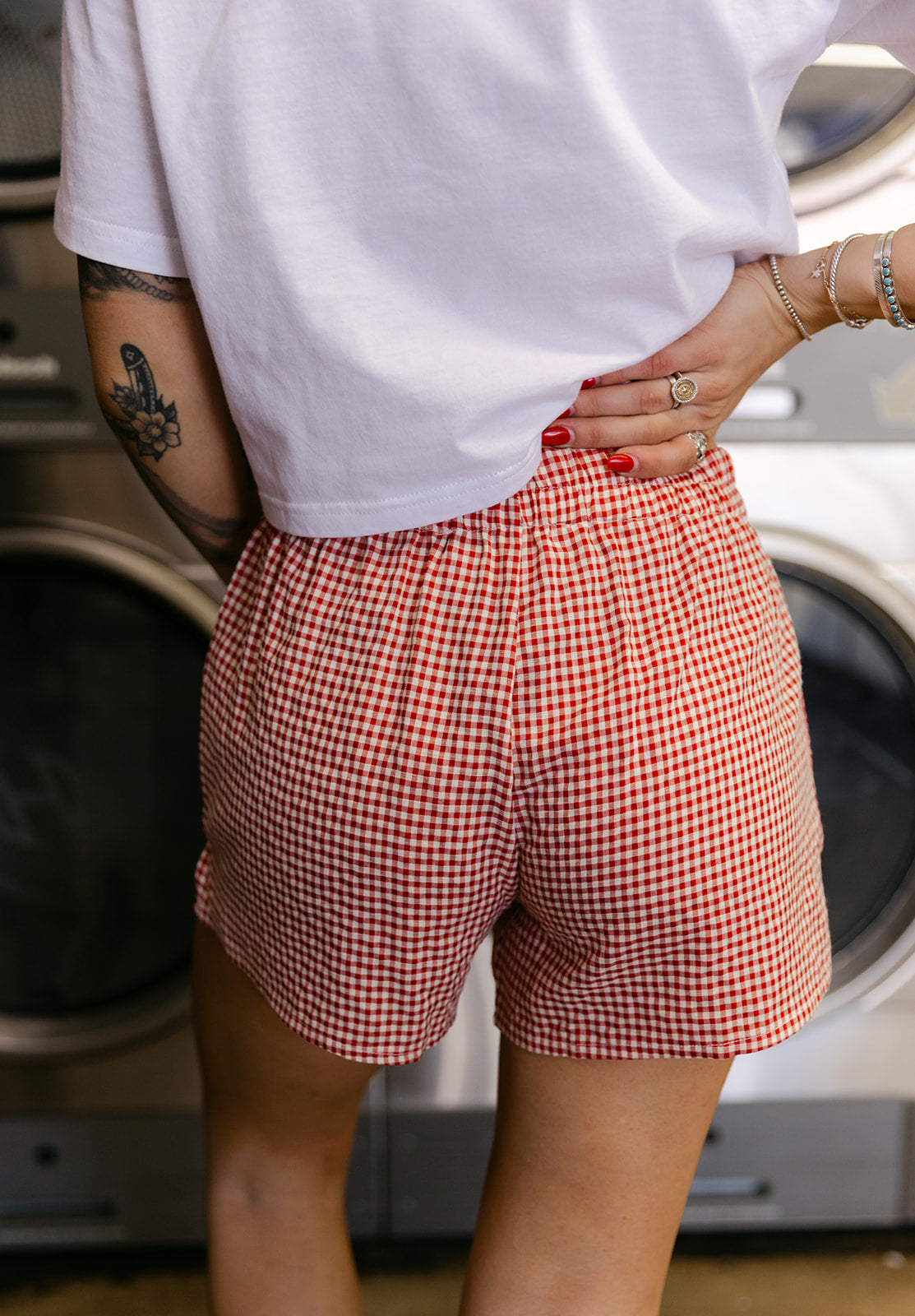 The Arlo Short in Red