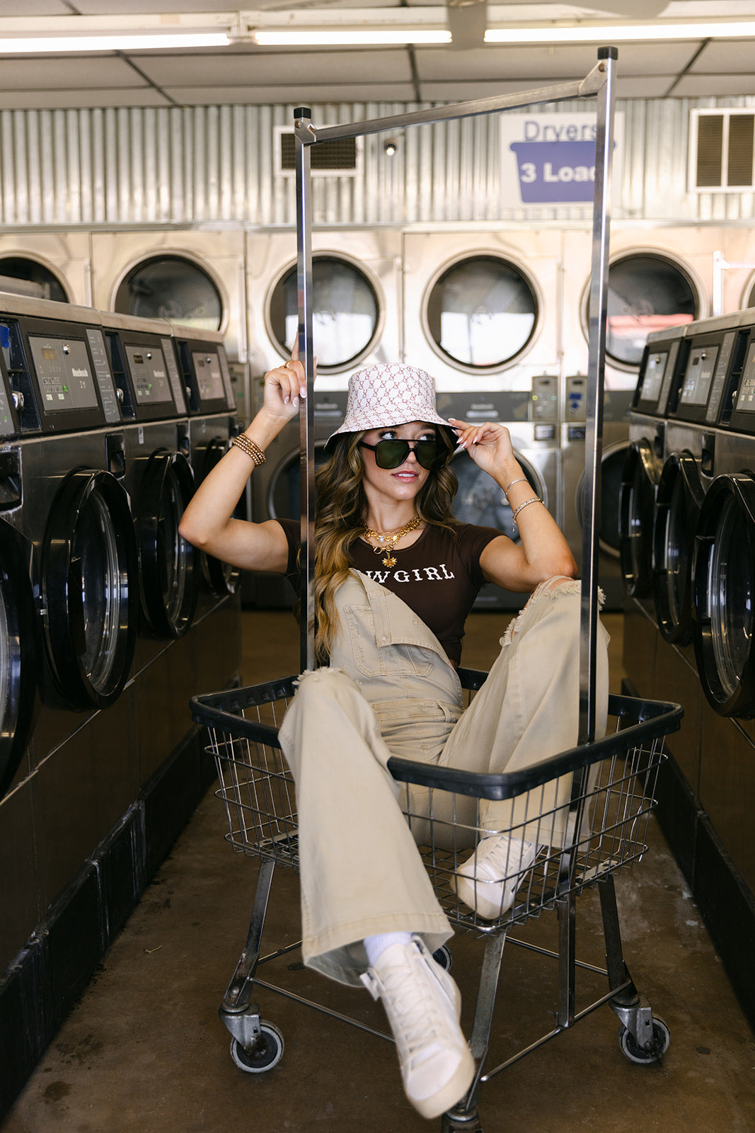 SALE The Rowdy Flare Overalls