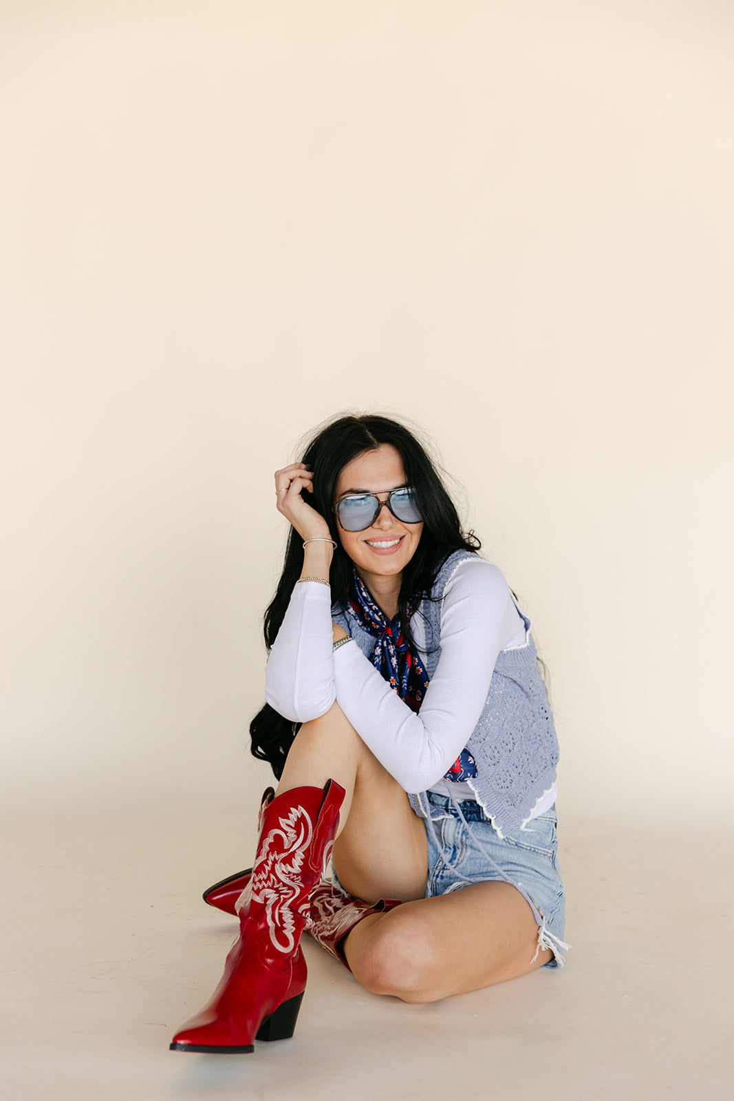 The Lilyanna Basic Top in White