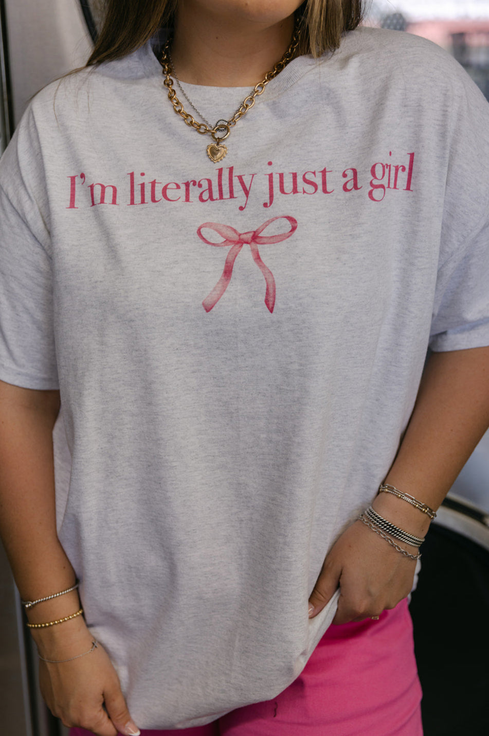 The Literally Just A Girl Tee