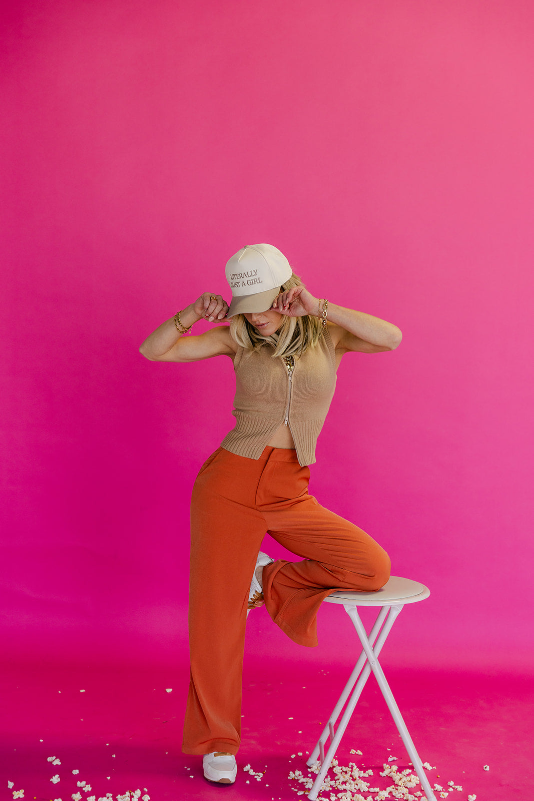 SALE The Alice Trouser in Rust