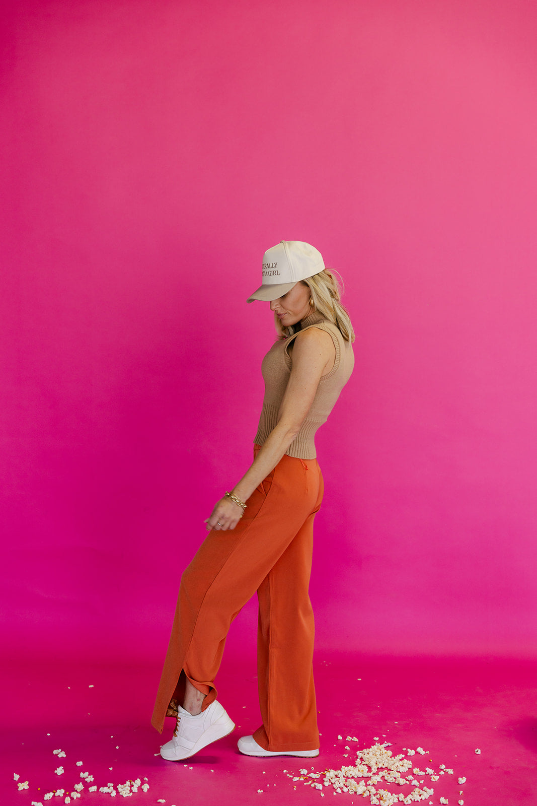 SALE The Alice Trouser in Rust