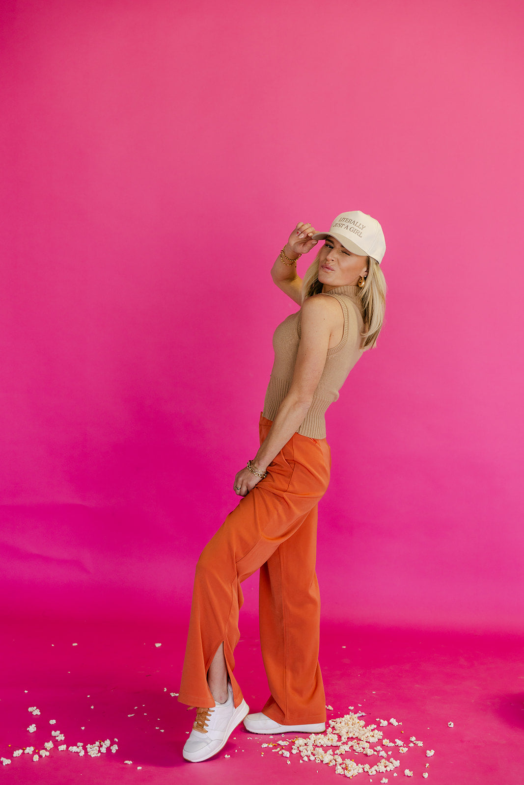 SALE The Alice Trouser in Rust