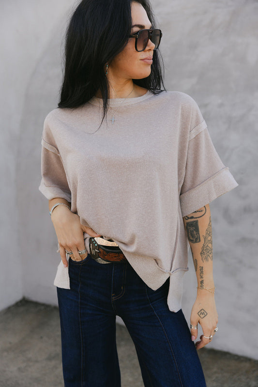 The Ryann Drop Shoulder Top