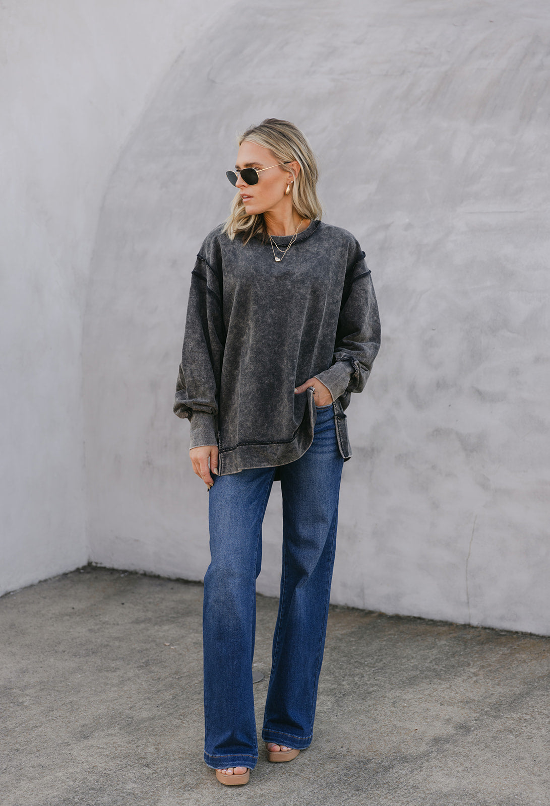 The Henley Sweatshirt