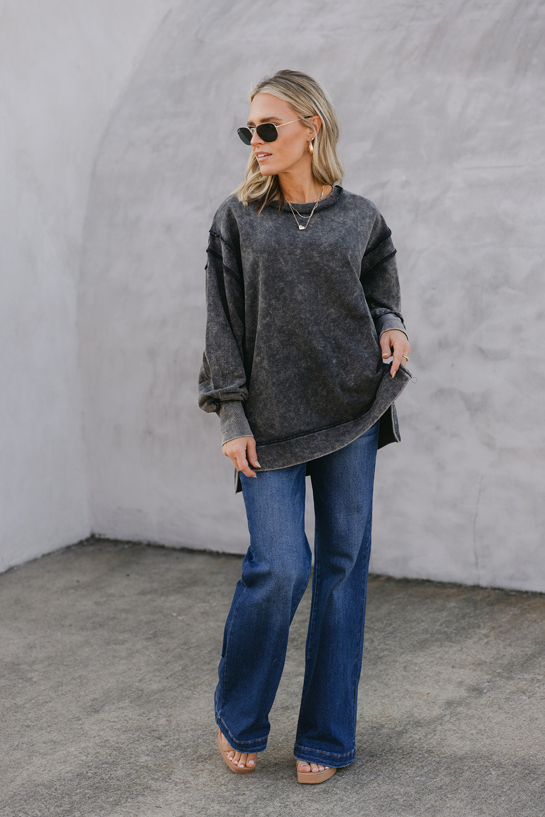 The Henley Sweatshirt