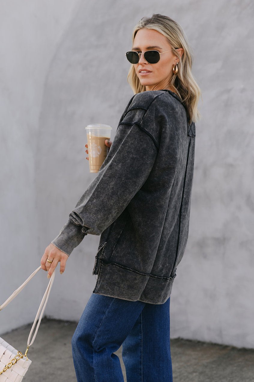 The Henley Sweatshirt