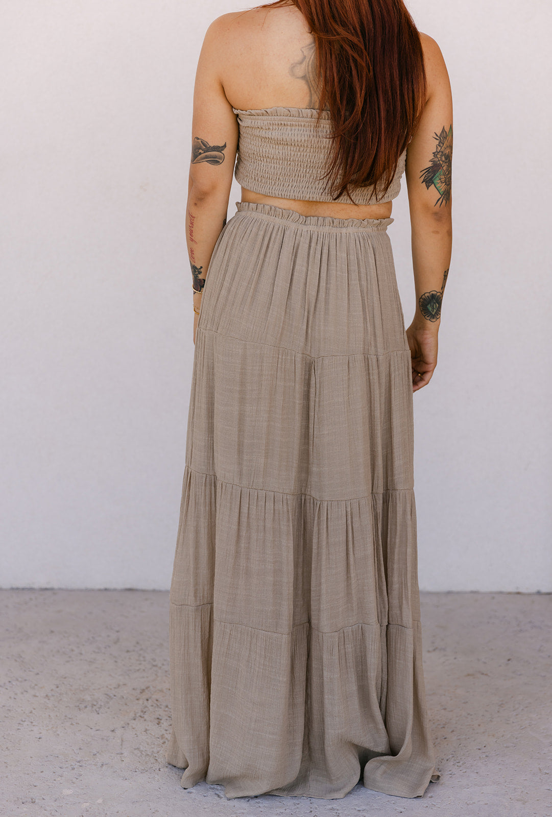 The Eliana Set in Taupe