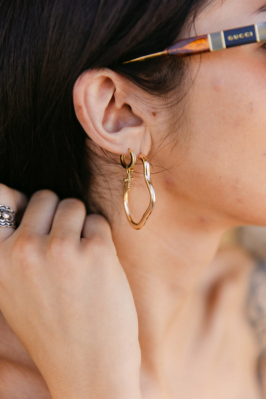The Nalu Hoop Earrings