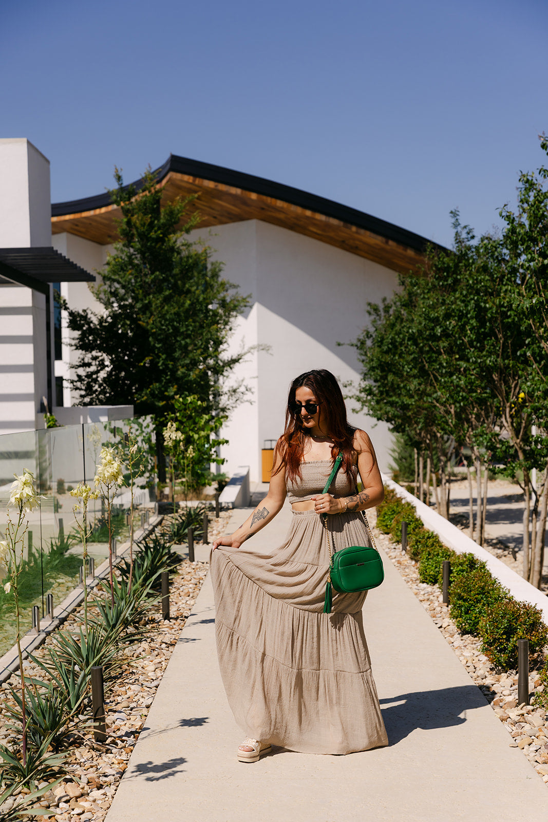 The Eliana Set in Taupe