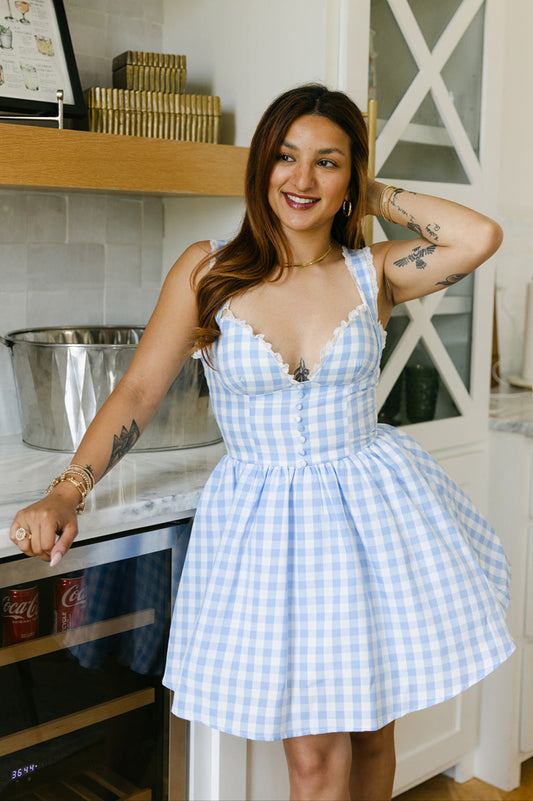 The Charlotte Checkered Dress
