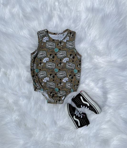 Howdy Tank Bubble Romper