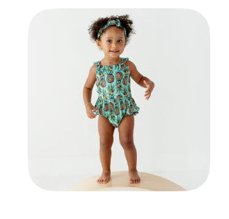 Feelin’ Pineapple - Bubble Romper