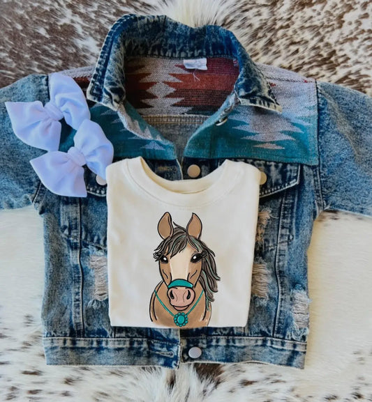 Turquoise Pony