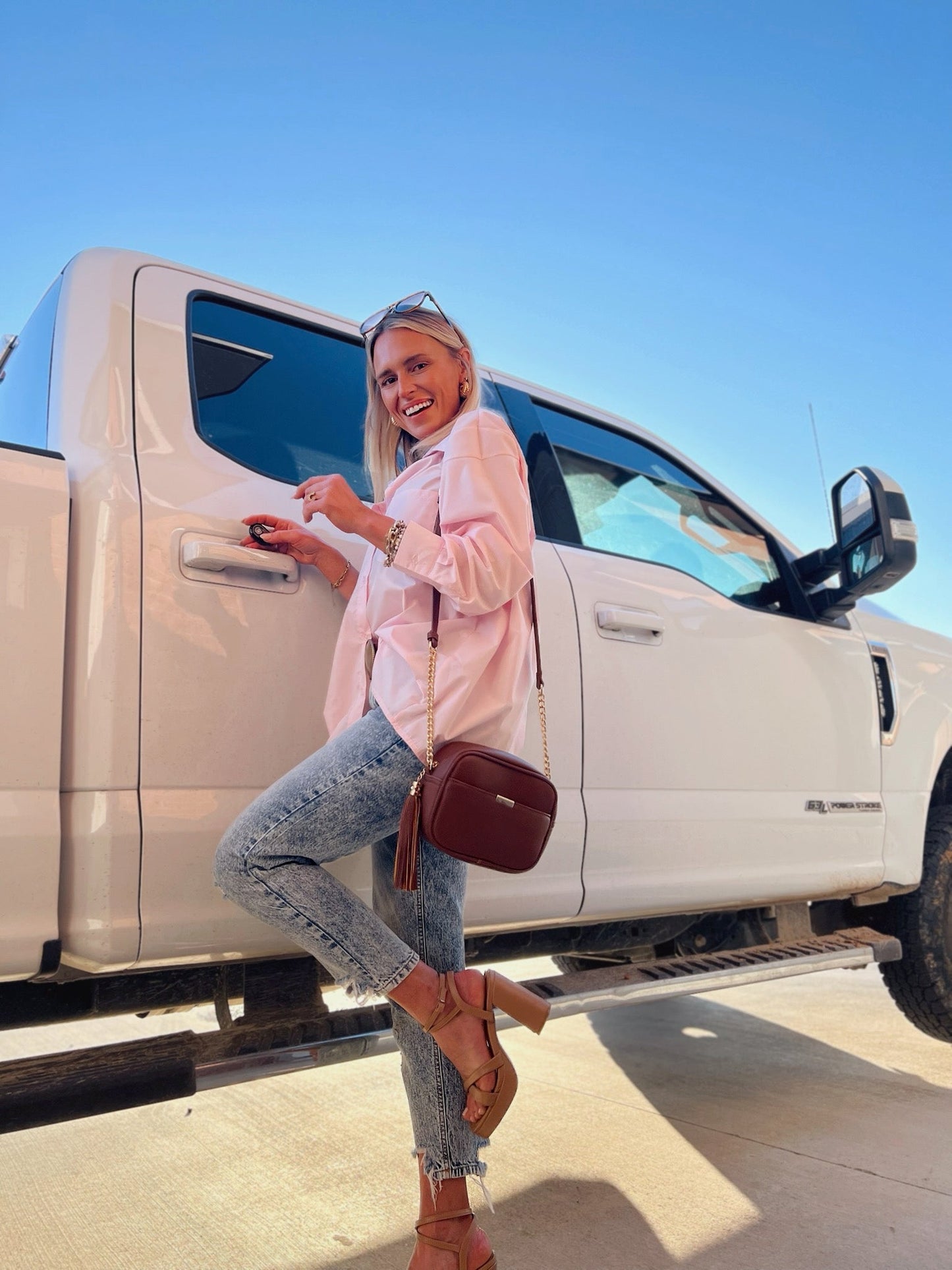 The Alice Button Up in Pink