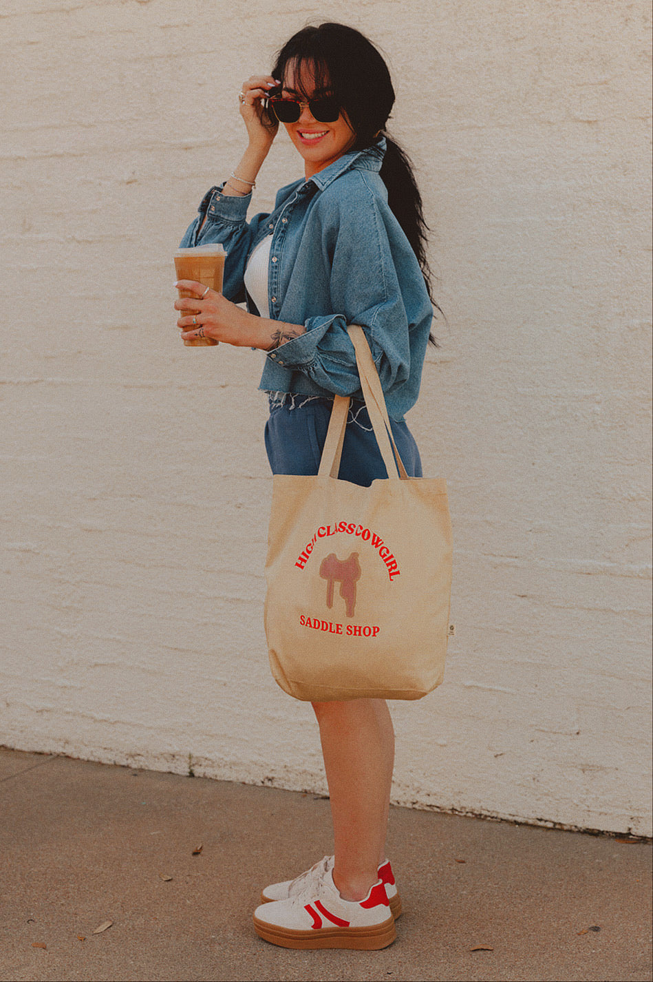 SALE The Oaklynn Platform Sneakers in Red