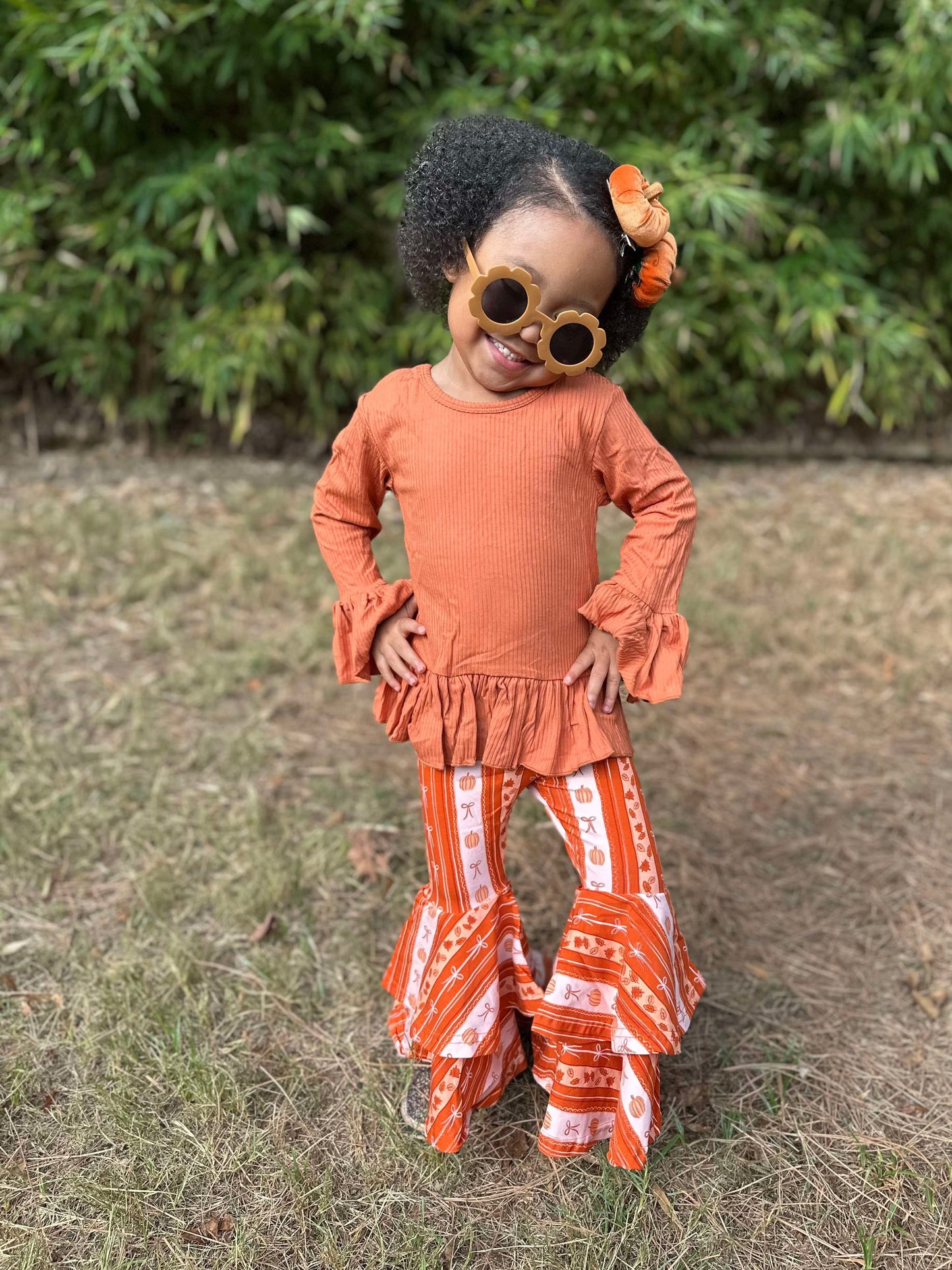 Harvest Bows Double Bell Bottoms