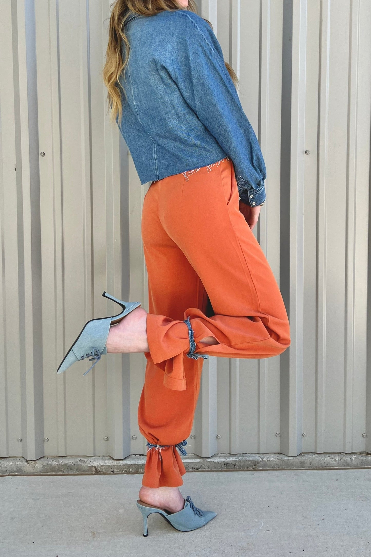 SALE The Alice Trouser in Rust