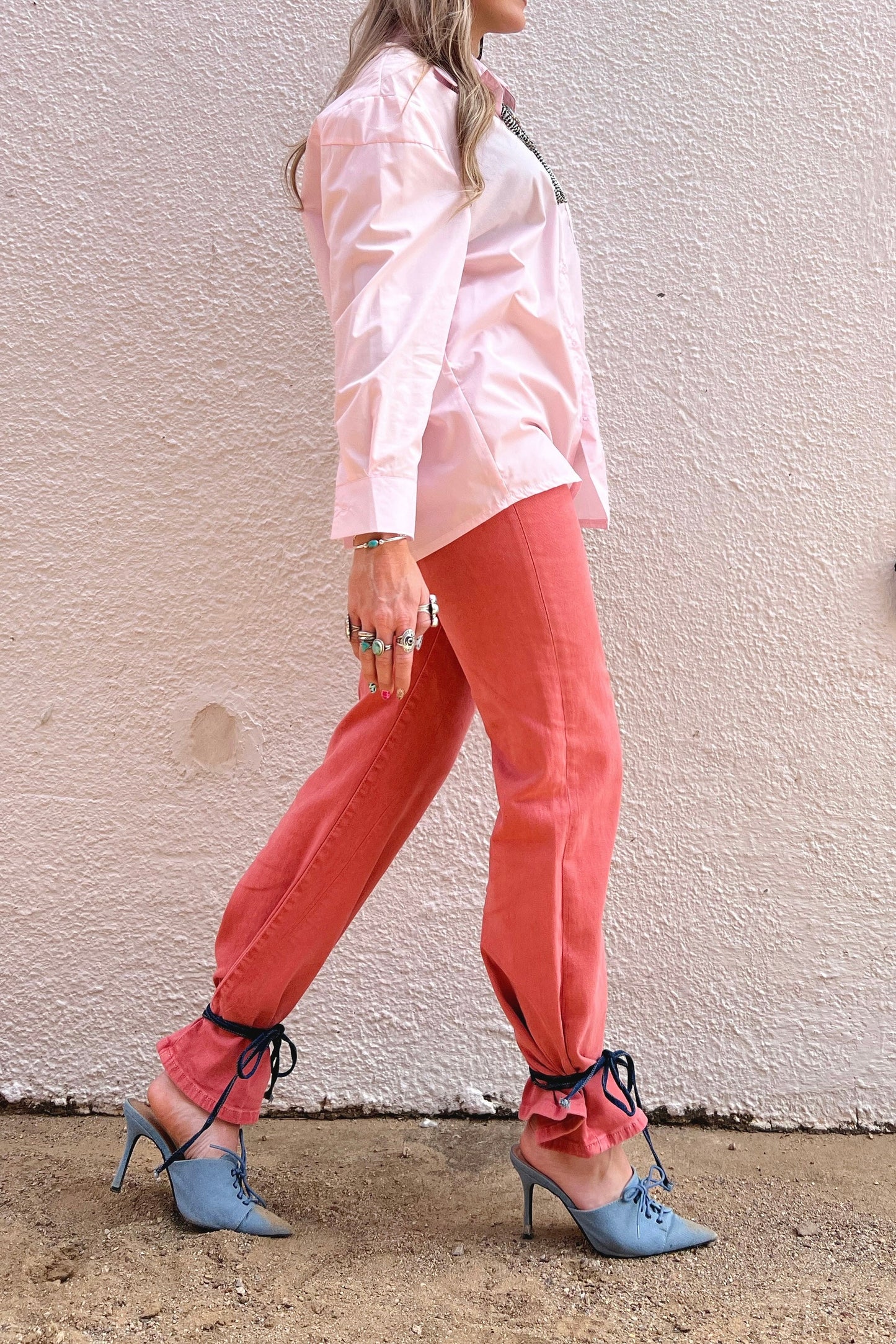 SALE The Everly Pant in Peach