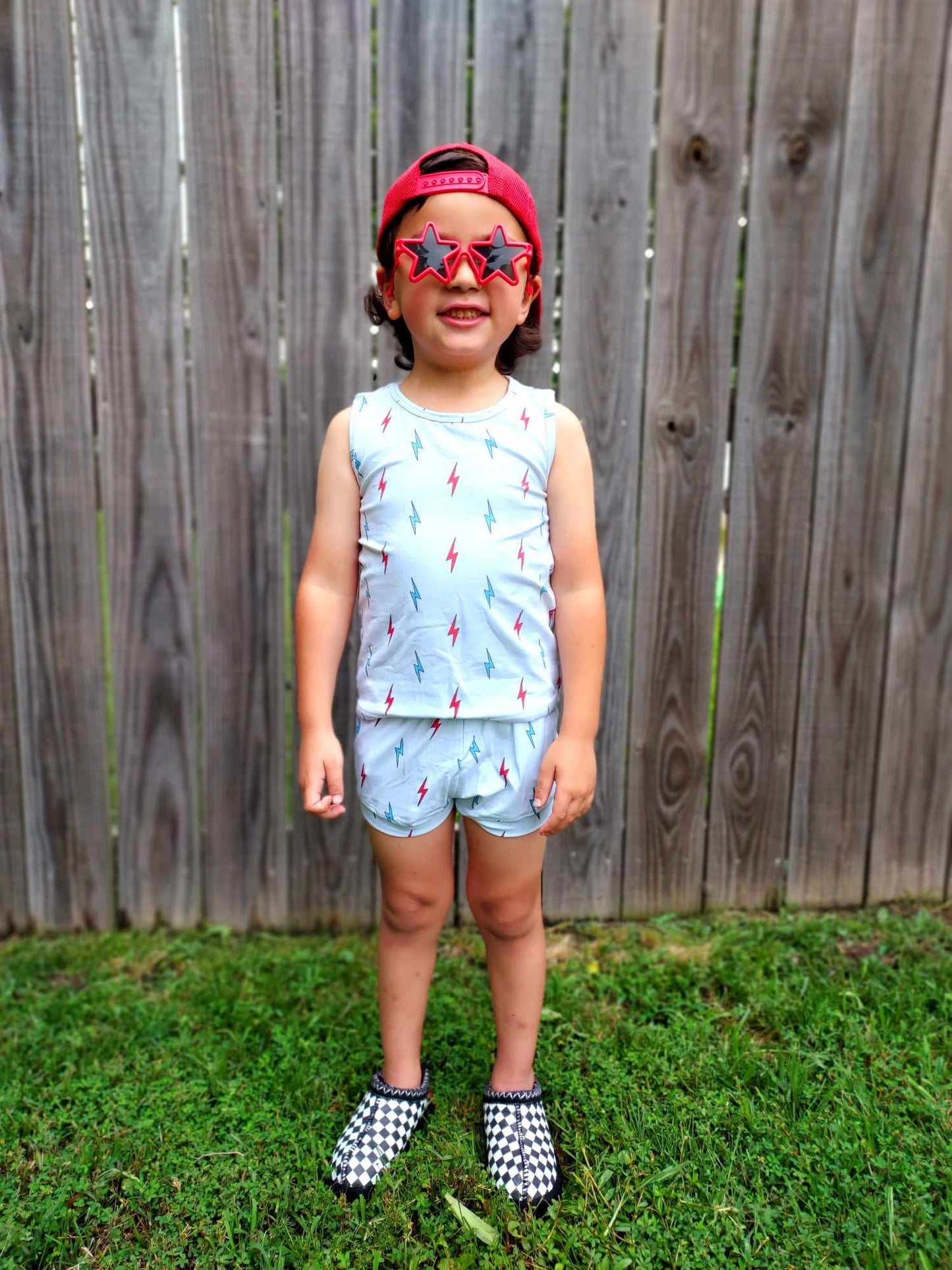 Stars & Strikes Short Set (FINAL SALE)