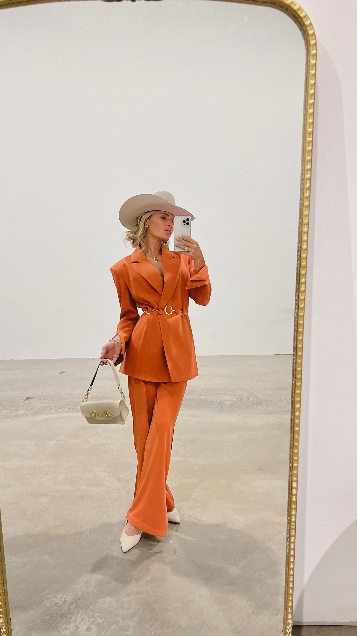 SALE The Alice Trouser in Rust