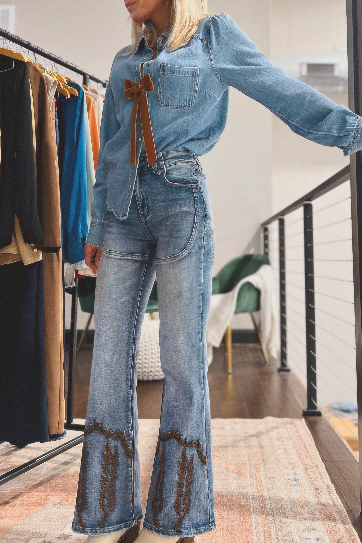 SALE The Mel Western Jean