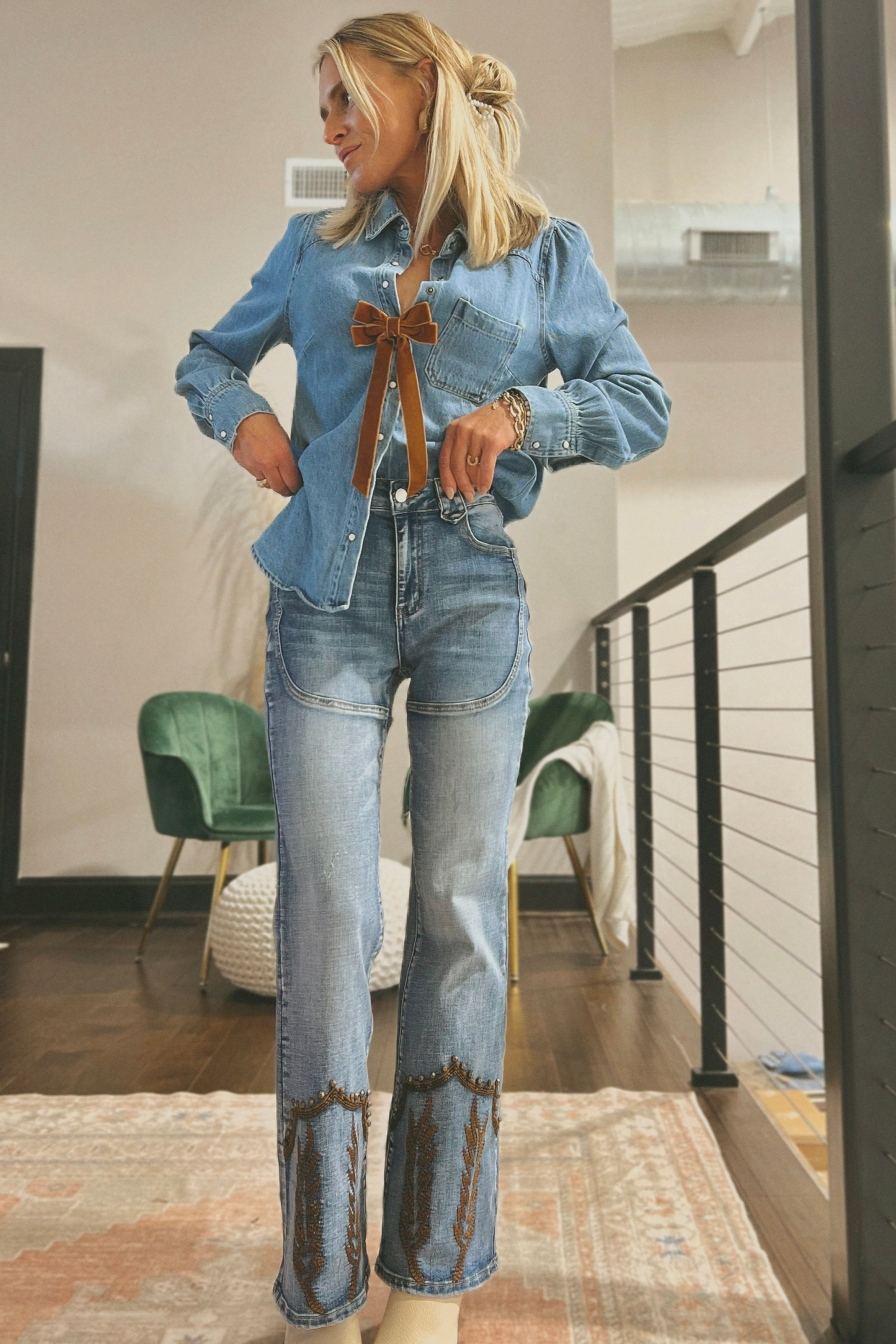SALE The Mel Western Jean