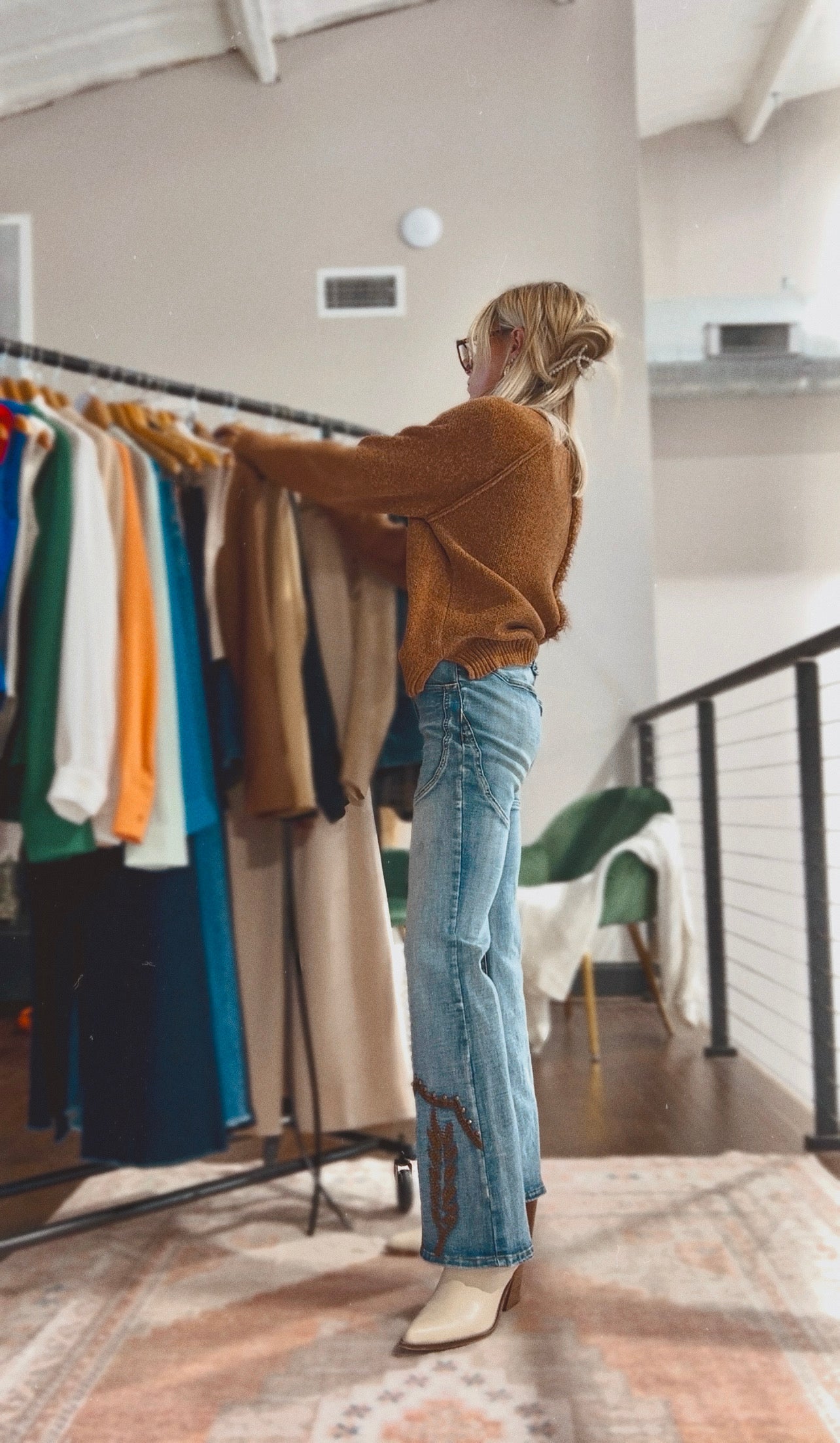 SALE The Sable Sweater in Camel