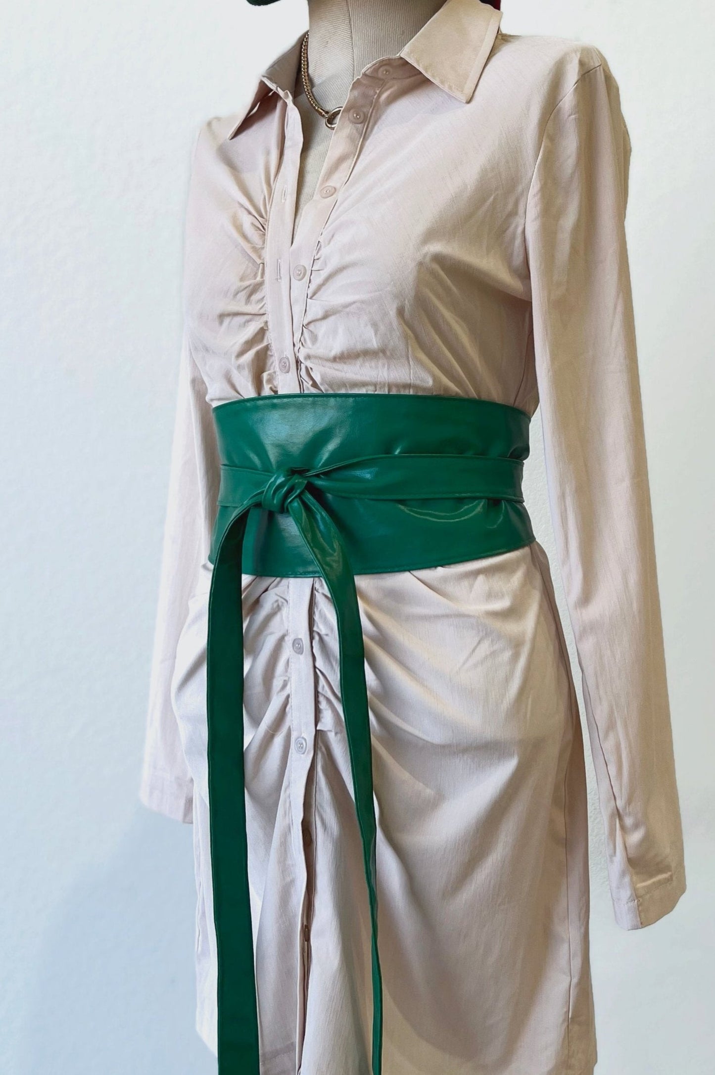 SALE The Myla Wrap Belt in Green