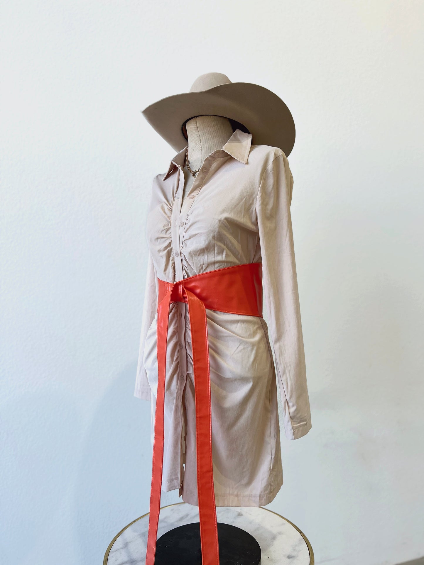 SALE The Myla Wrap Belt in Orange