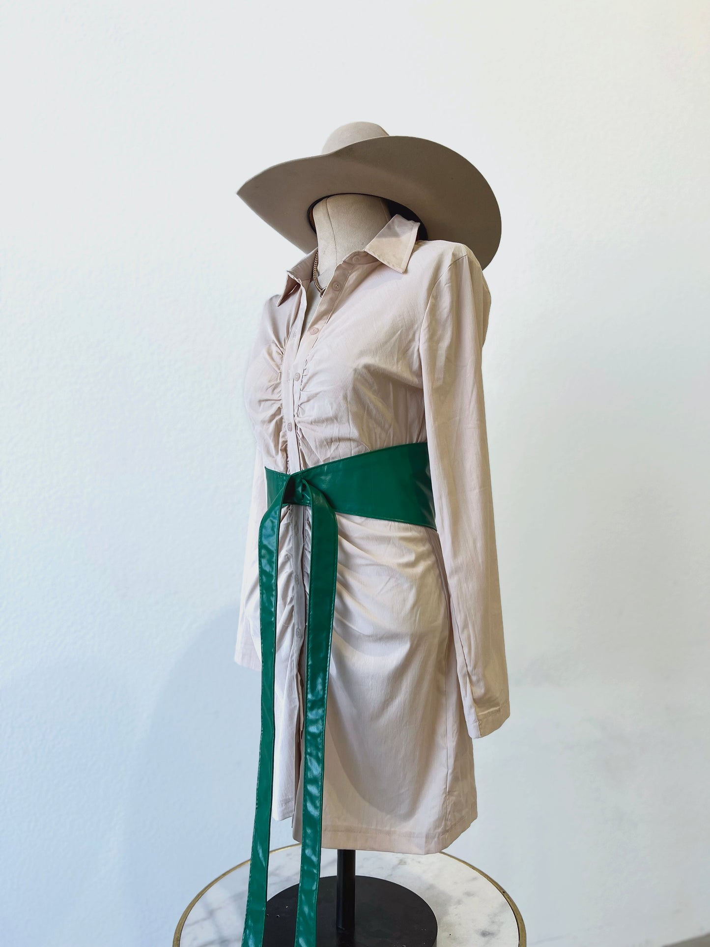 SALE The Myla Wrap Belt in Green