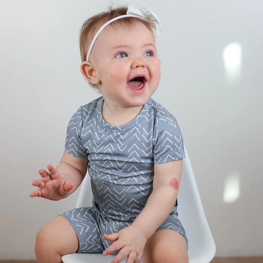 Blue Mud Cloth - Short Set