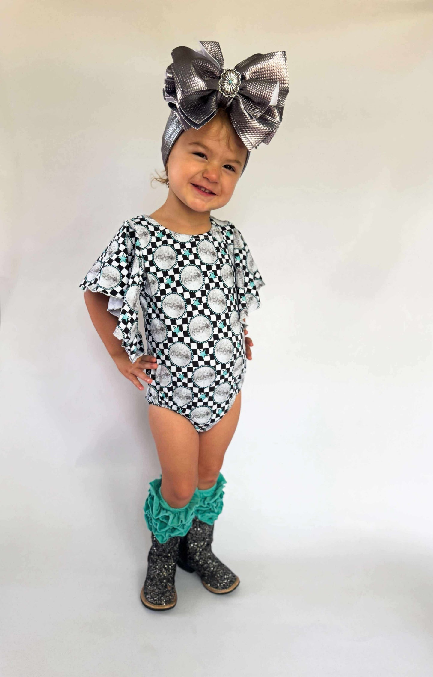 Disco Flutter Sleeve Leo