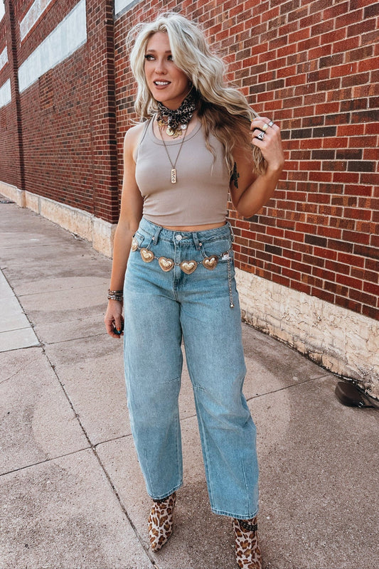 SALE The Brielle Barrel Jean