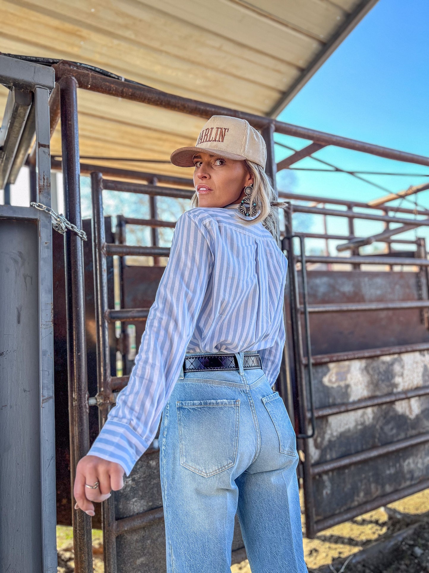 SALE The BT Button Down in Blue