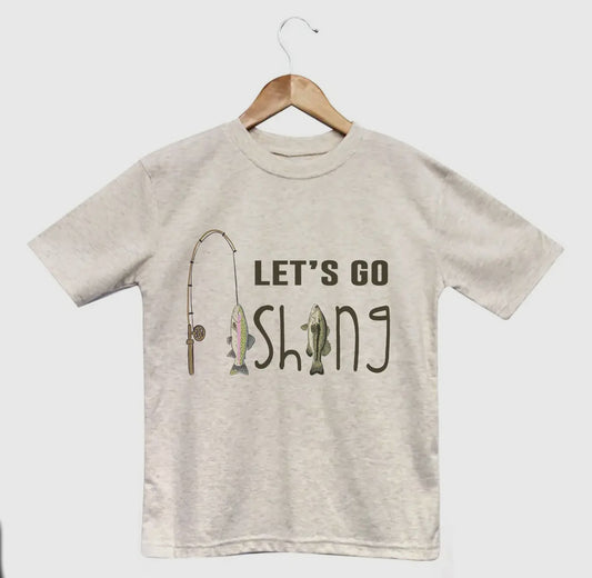 "Let's Go Fishing" | Youth Shirt