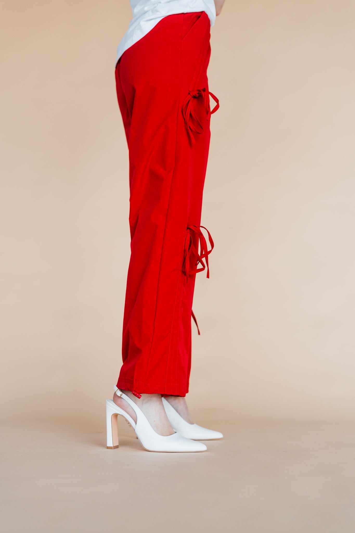 The Leighton Pant in Red