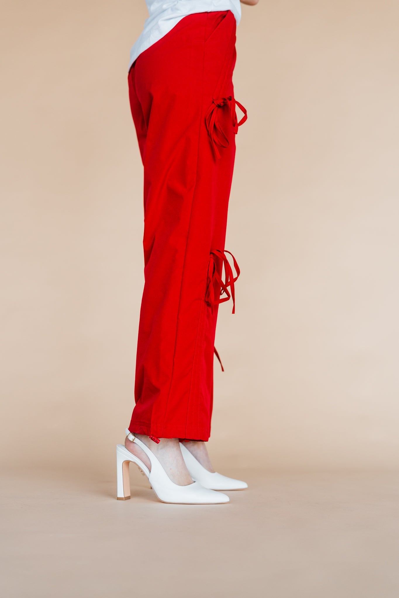 The Leighton Pant in Red