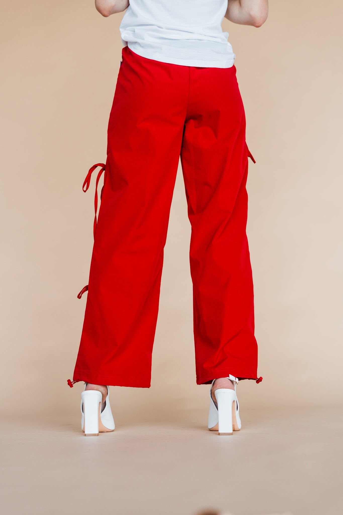 The Leighton Pant in Red