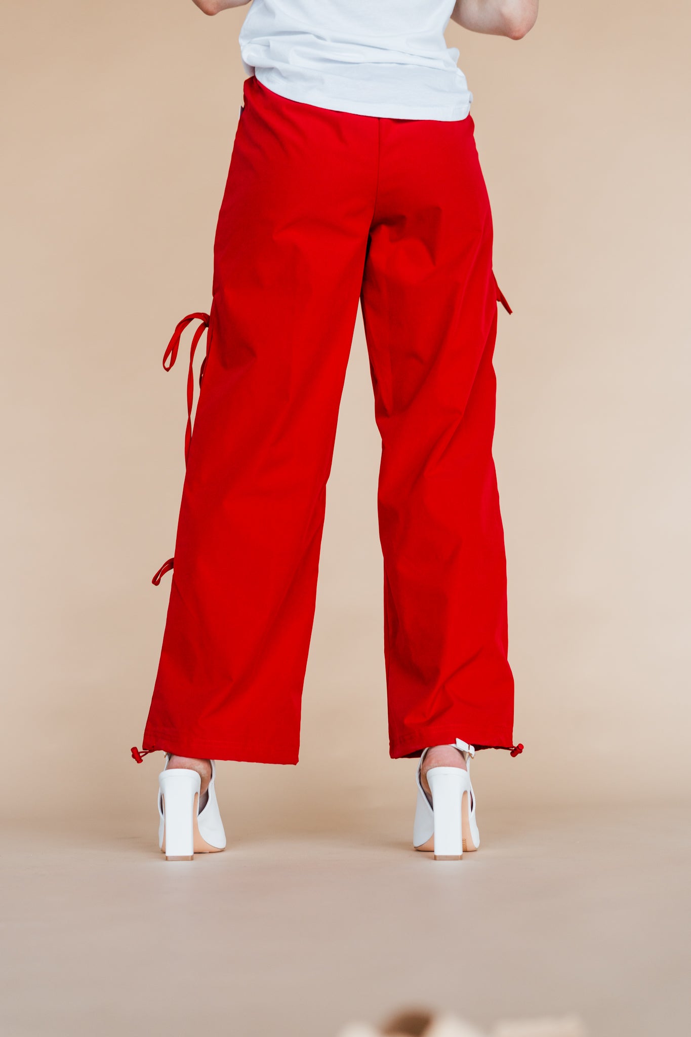 The Leighton Pant in Red