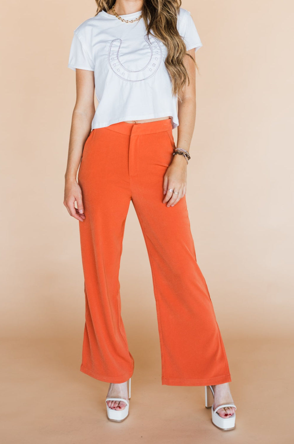 SALE The Alice Trouser in Rust