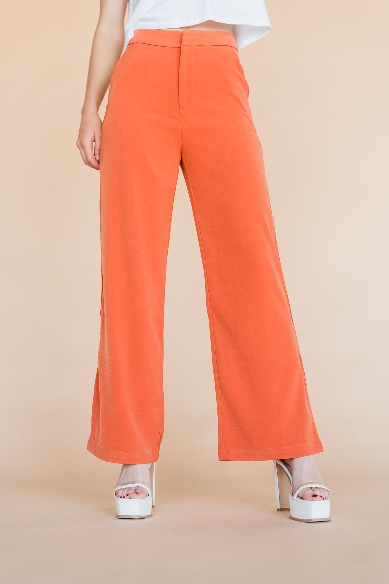 SALE The Alice Trouser in Rust