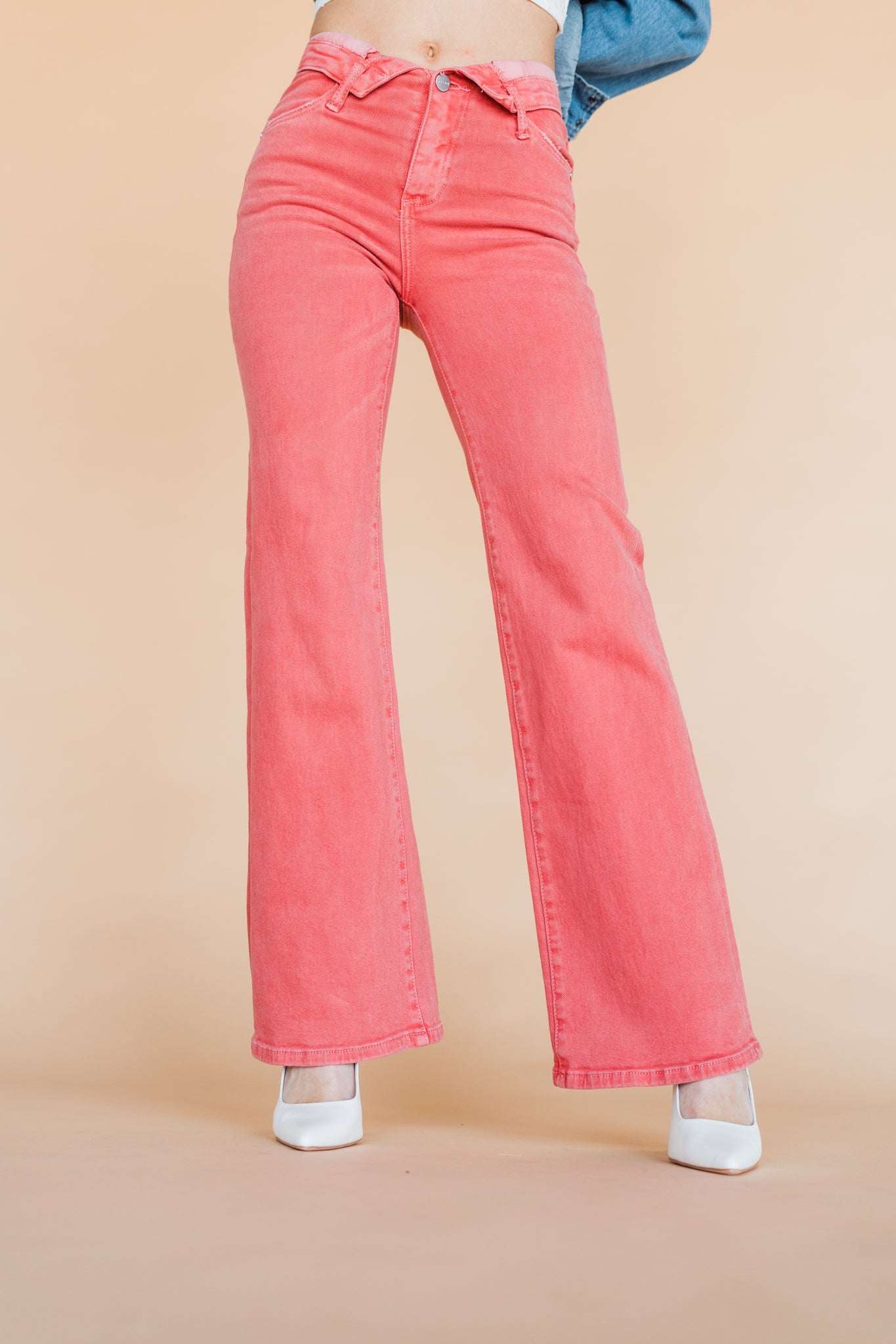 SALE The Everly Pant in Peach