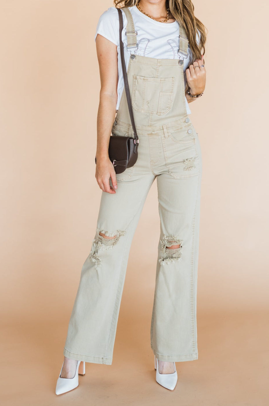 SALE The Rowdy Flare Overalls