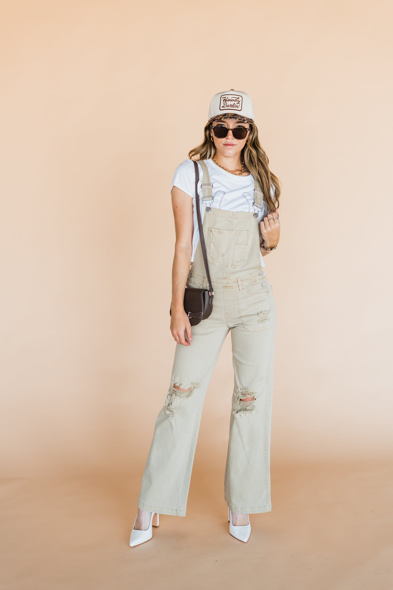 SALE The Rowdy Flare Overalls