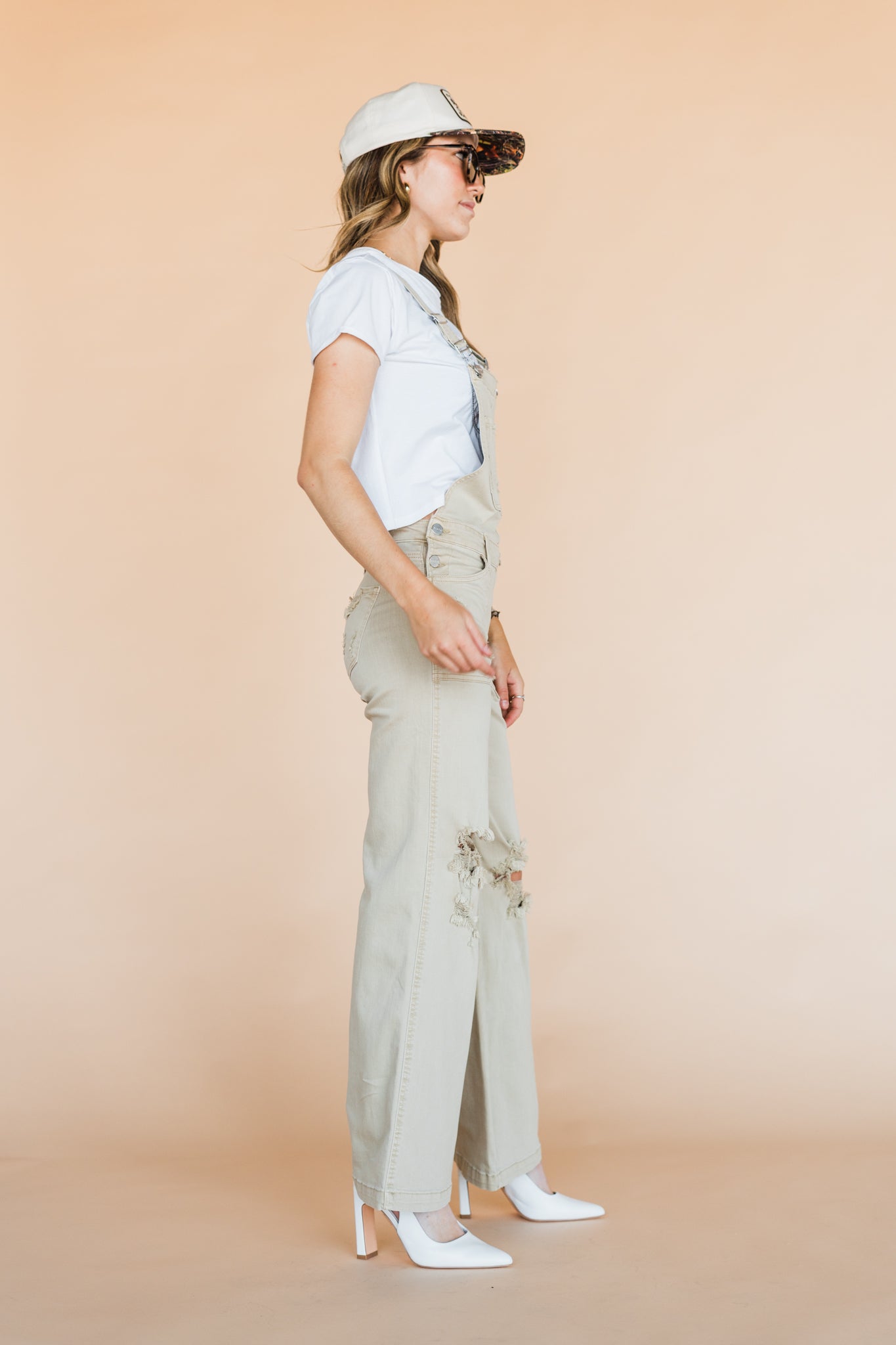 SALE The Rowdy Flare Overalls